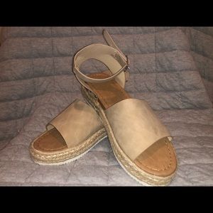 Amazon sandals (never worn)